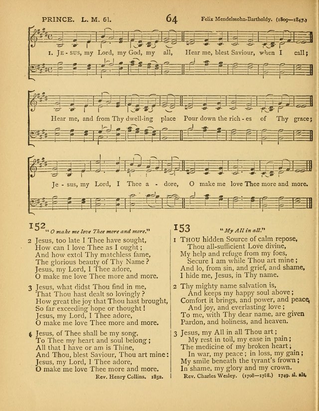 Songs of Praise: a selection of standard hymns and tunes for the Sunday-shcools and social meetings page 65