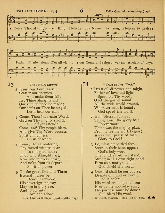 Songs of Praise: a selection of standard hymns and tunes for the Sunday-shcools and social meetings page 7