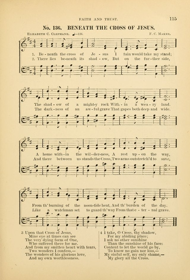 The Spirit of Praise: a collection of music with hymns for use in Sabbath-school services and church meetings page 117