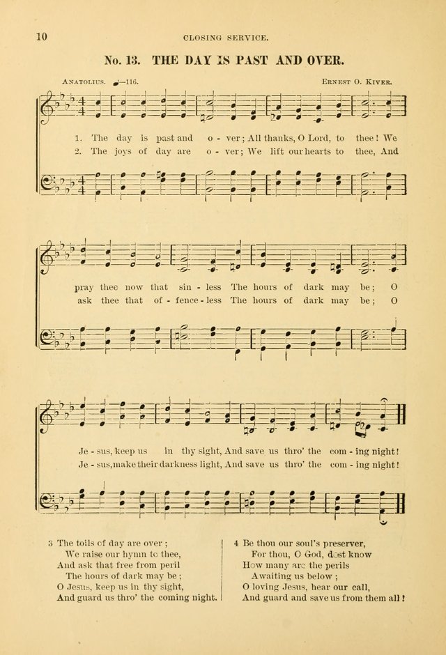 The Spirit of Praise: a collection of music with hymns for use in Sabbath-school services and church meetings page 12