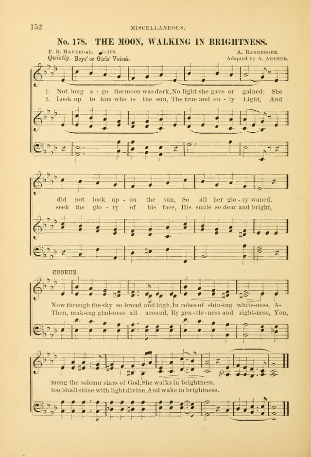 The Spirit of Praise: a collection of music with hymns for use in Sabbath-school services and church meetings page 154