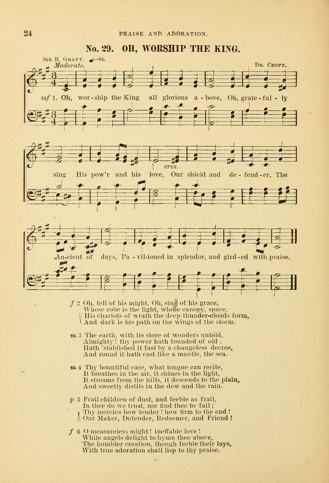 The Spirit of Praise: a collection of music with hymns for use in Sabbath-school services and church meetings page 26