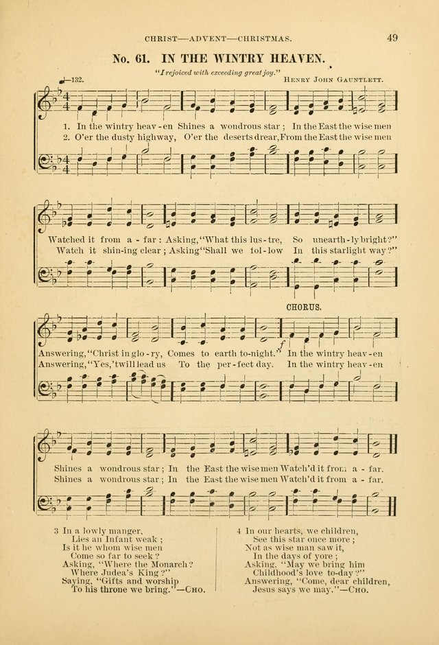 The Spirit of Praise: a collection of music with hymns for use in Sabbath-school services and church meetings page 51