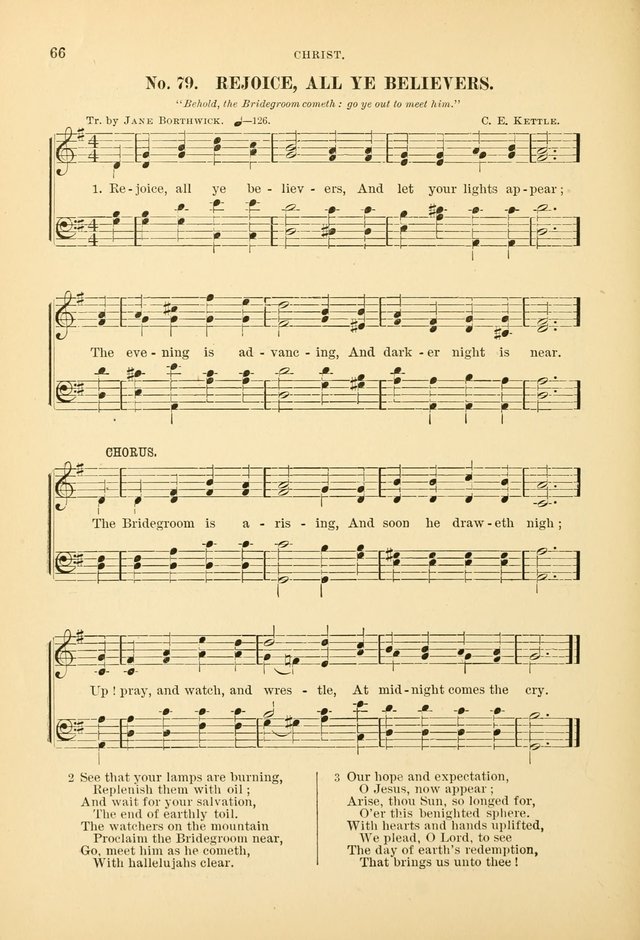 The Spirit of Praise: a collection of music with hymns for use in Sabbath-school services and church meetings page 68
