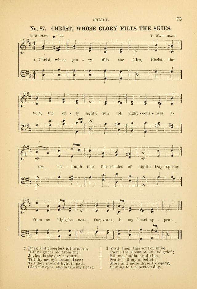 The Spirit of Praise: a collection of music with hymns for use in Sabbath-school services and church meetings page 75
