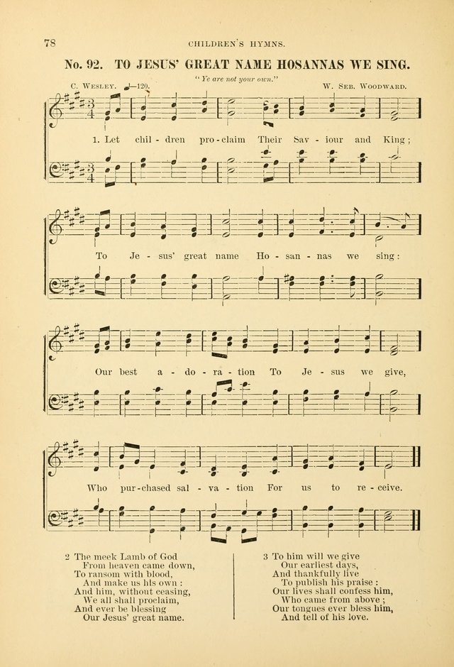 The Spirit of Praise: a collection of music with hymns for use in Sabbath-school services and church meetings page 80