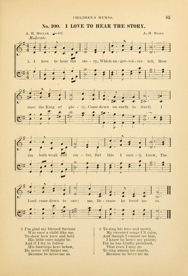 The Spirit of Praise: a collection of music with hymns for use in Sabbath-school services and church meetings page 87