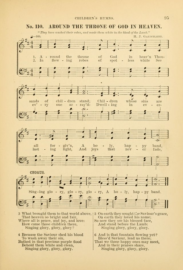 The Spirit of Praise: a collection of music with hymns for use in Sabbath-school services and church meetings page 97