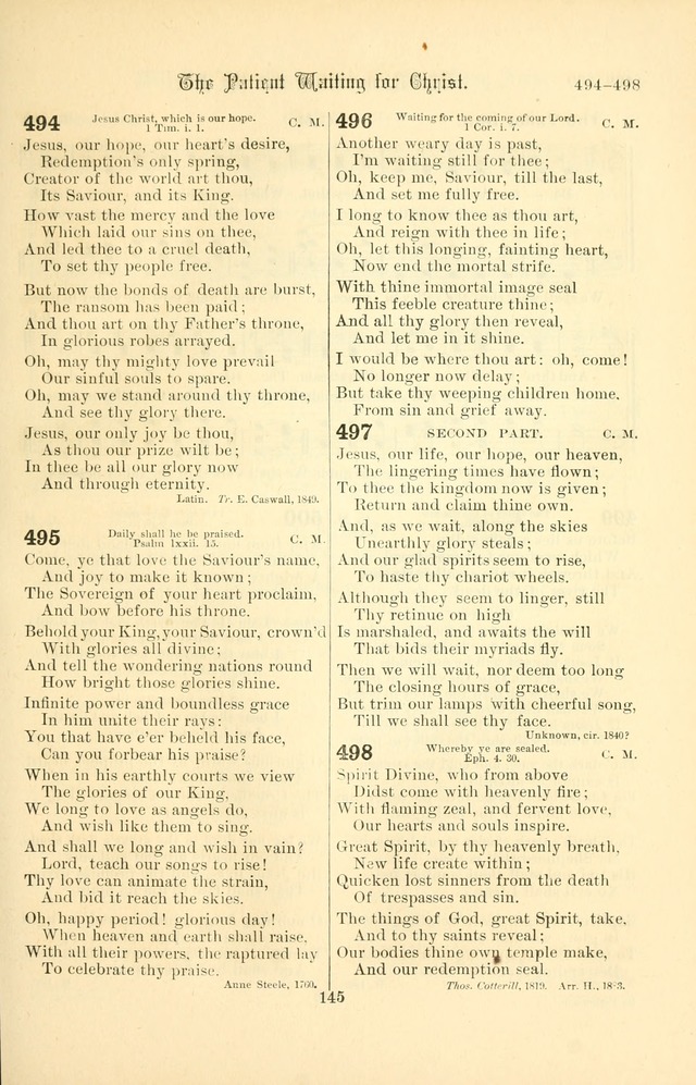 Songs of Pilgrimage: a hymnal for the churches of Christ (2nd ed.) page 145