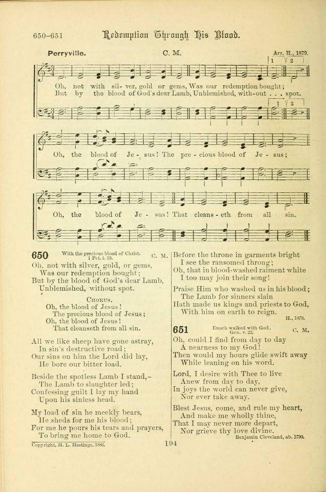 Songs of Pilgrimage: a hymnal for the churches of Christ (2nd ed.) page 194