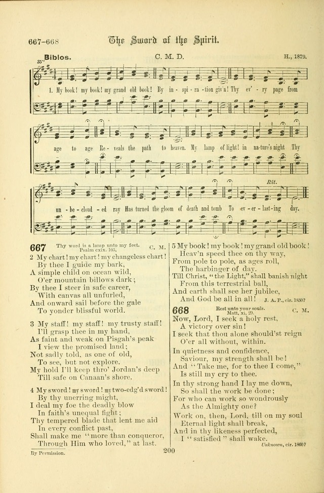 Songs of Pilgrimage: a hymnal for the churches of Christ (2nd ed.) page 200