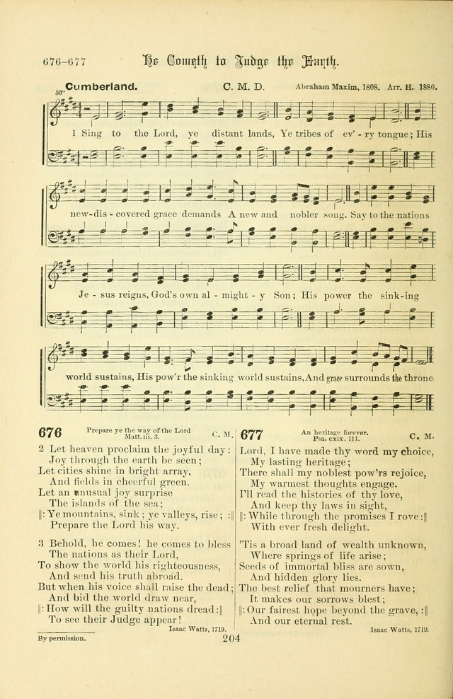 Songs of Pilgrimage: a hymnal for the churches of Christ (2nd ed.) page 204
