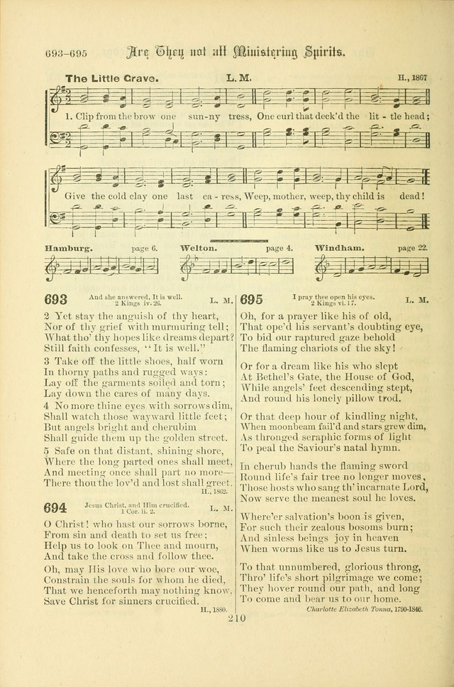 Songs of Pilgrimage: a hymnal for the churches of Christ (2nd ed.) page 210