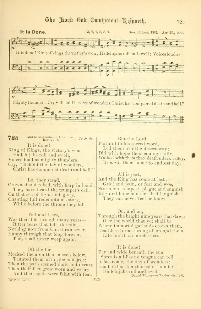 Songs of Pilgrimage: a hymnal for the churches of Christ (2nd ed.) page 223