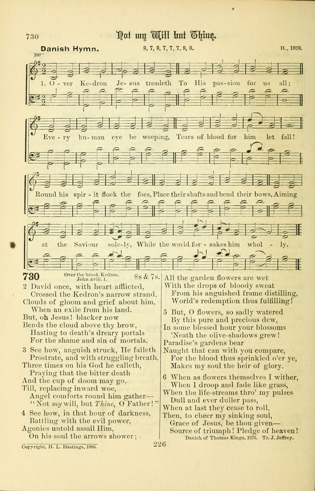 Songs of Pilgrimage: a hymnal for the churches of Christ (2nd ed.) page 226