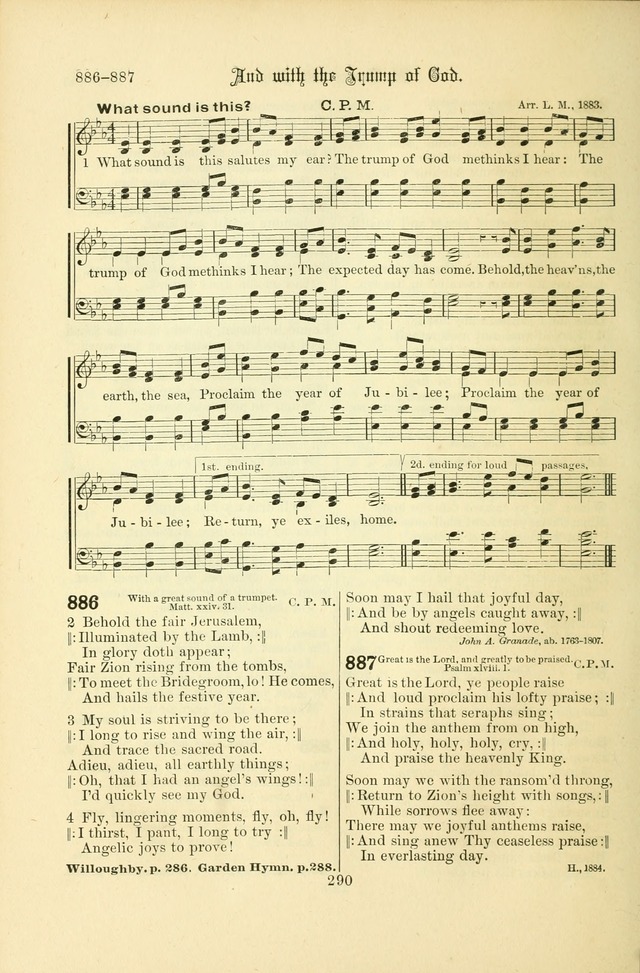 Songs of Pilgrimage: a hymnal for the churches of Christ (2nd ed.) page 290