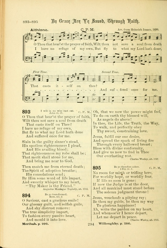 Songs of Pilgrimage: a hymnal for the churches of Christ (2nd ed.) page 294