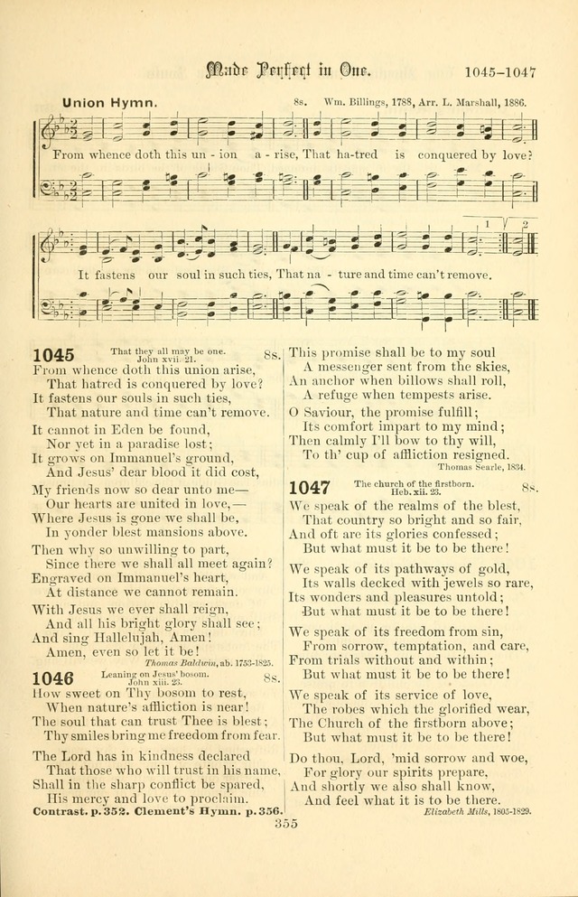 Songs of Pilgrimage: a hymnal for the churches of Christ (2nd ed.) page 355