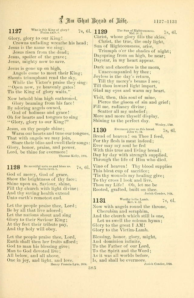 Songs of Pilgrimage: a hymnal for the churches of Christ (2nd ed.) page 385