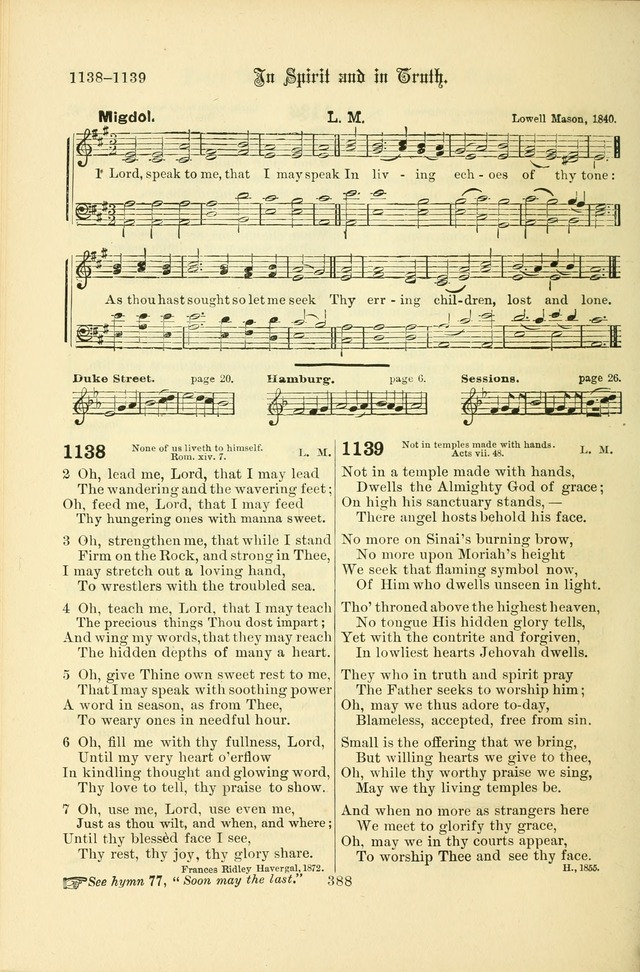 Songs of Pilgrimage: a hymnal for the churches of Christ (2nd ed.) page 388