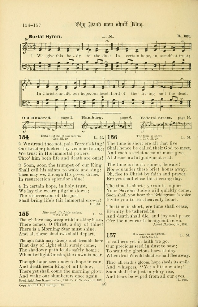 Songs of Pilgrimage: a hymnal for the churches of Christ (2nd ed.) page 40