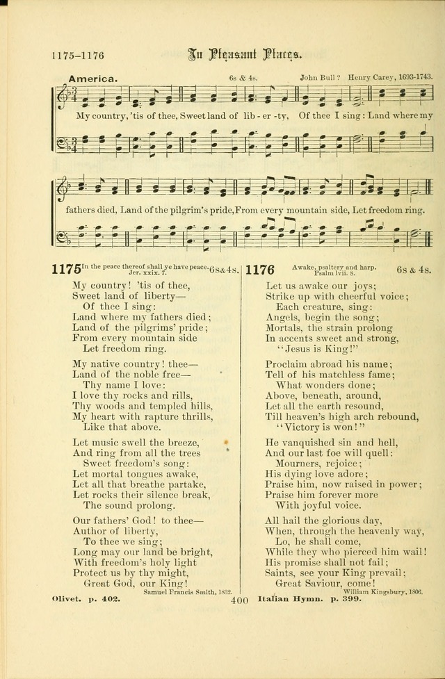 Songs of Pilgrimage: a hymnal for the churches of Christ (2nd ed.) page 400