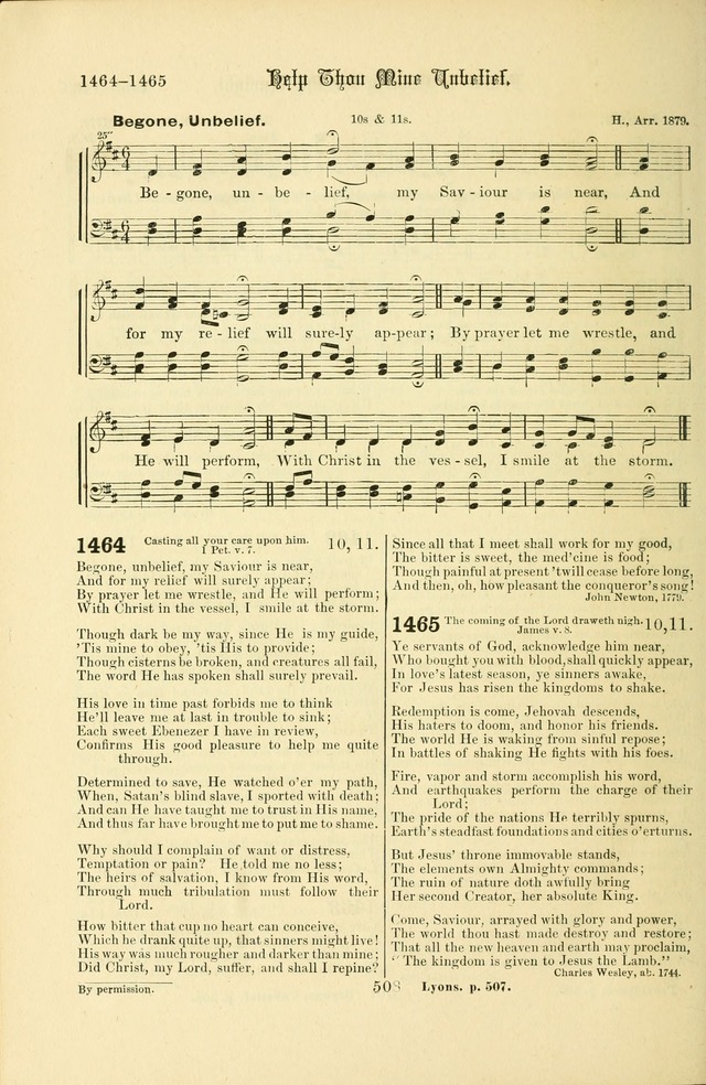 Songs of Pilgrimage: a hymnal for the churches of Christ (2nd ed.) page 508