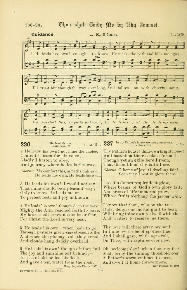 Songs of Pilgrimage: a hymnal for the churches of Christ (2nd ed.) page 64