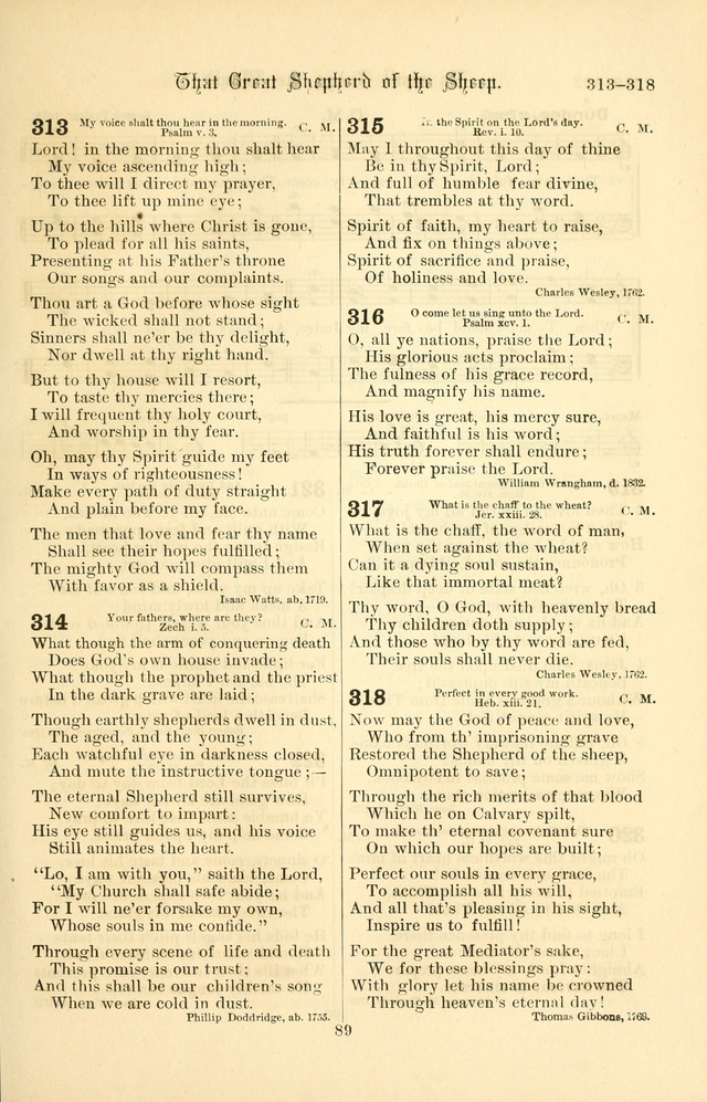 Songs of Pilgrimage: a hymnal for the churches of Christ (2nd ed.) page 89