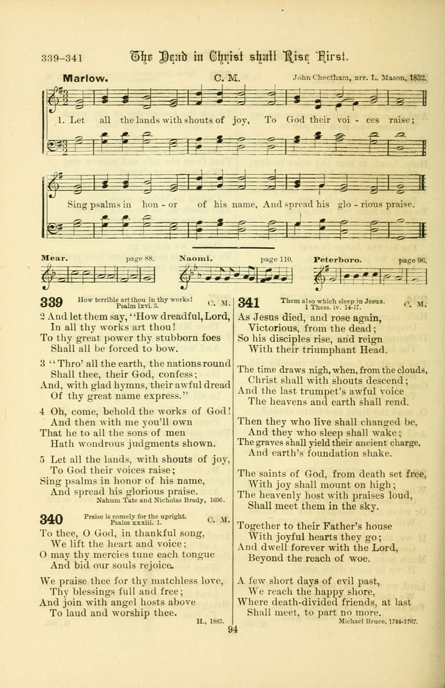Songs of Pilgrimage: a hymnal for the churches of Christ (2nd ed.) page 94