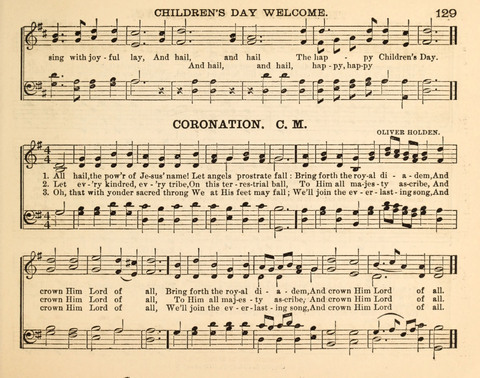 Songs of Promise: for Sunday schools, prayer, praise, and conference meetings page 129