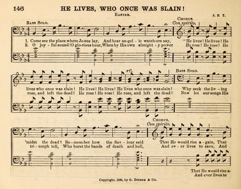 Songs of Promise: for Sunday schools, prayer, praise, and conference meetings page 146