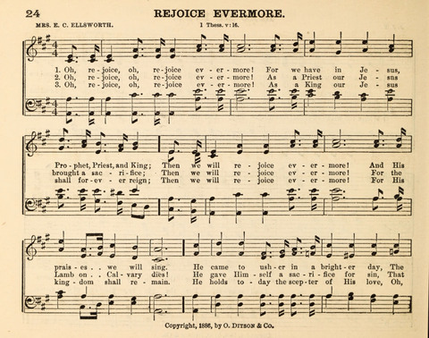 Songs of Promise: for Sunday schools, prayer, praise, and conference meetings page 24