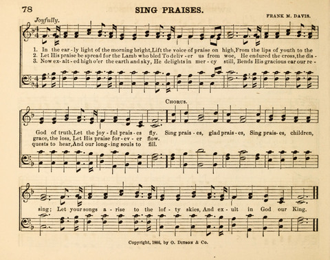 Songs of Promise: for Sunday schools, prayer, praise, and conference meetings page 78