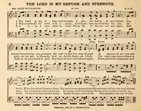 Songs of Promise: for Sunday schools, prayer, praise, and conference meetings page 8
