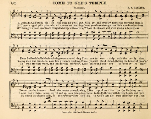 Songs of Promise: for Sunday schools, prayer, praise, and conference meetings page 80