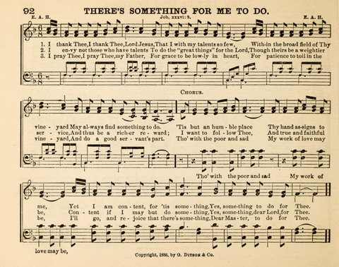 Songs of Promise: for Sunday schools, prayer, praise, and conference meetings page 92