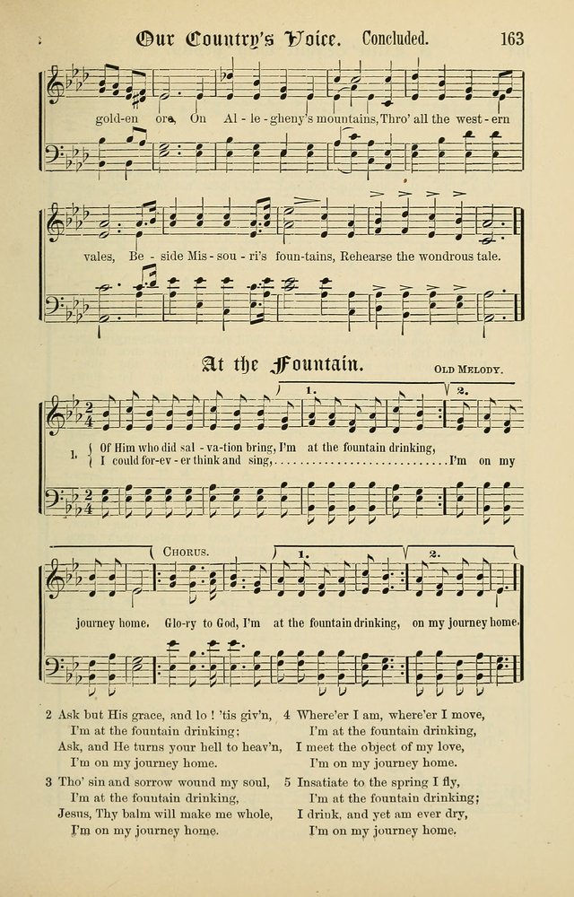 Songs of the Peacemaker: a collection of sacred songs and hymns for use in all services of the church, Sunday-school, home circle, and all kinds of evangelistic work page 163