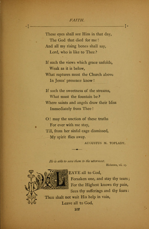The Spirit of Praise: a collection of hymns old and new page 107