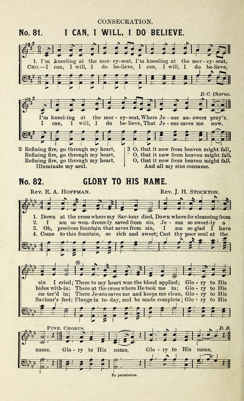 Songs of Praise and Consecration page 68