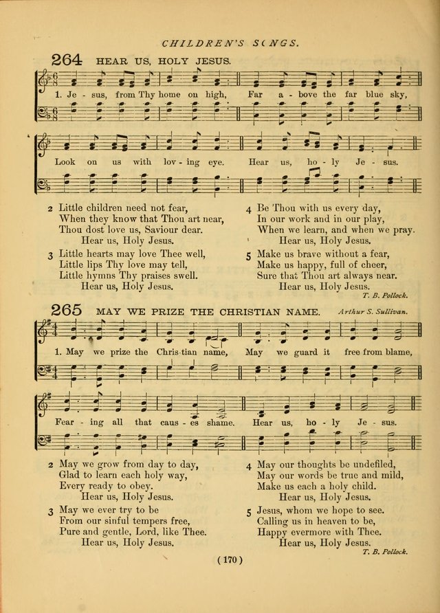 Songs of Praise and Prayer : for the Sunday School and Social Meeting page 165