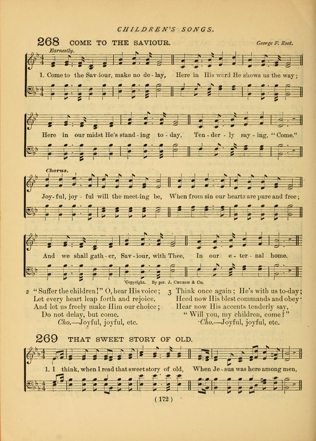 Songs of Praise and Prayer : for the Sunday School and Social Meeting page 167