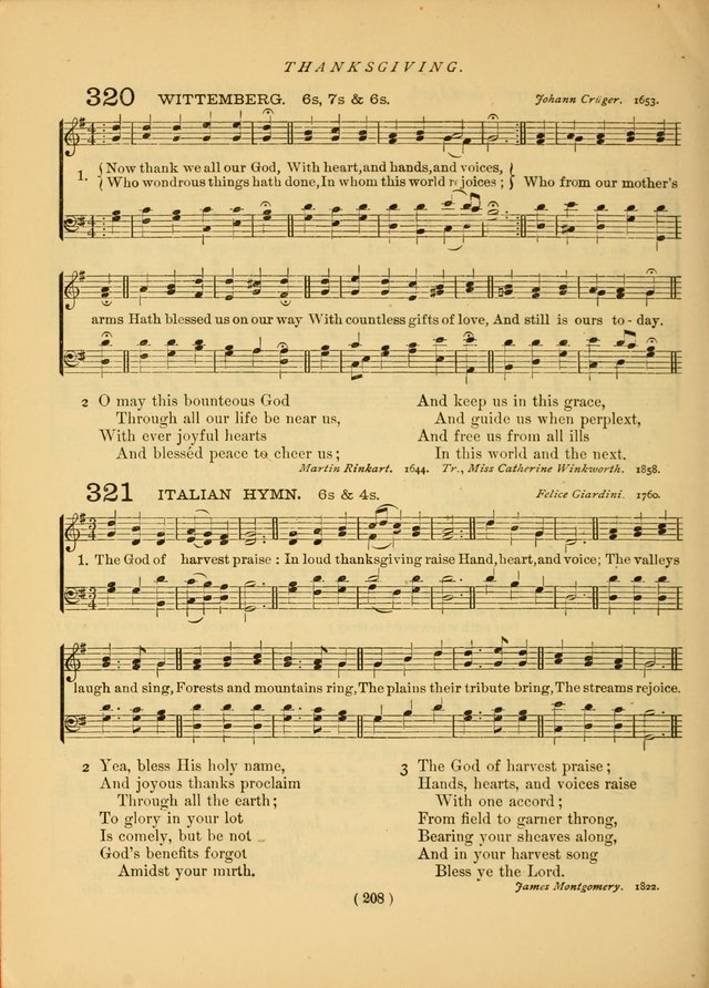 Songs of Praise and Prayer : for the Sunday School and Social Meeting page 203