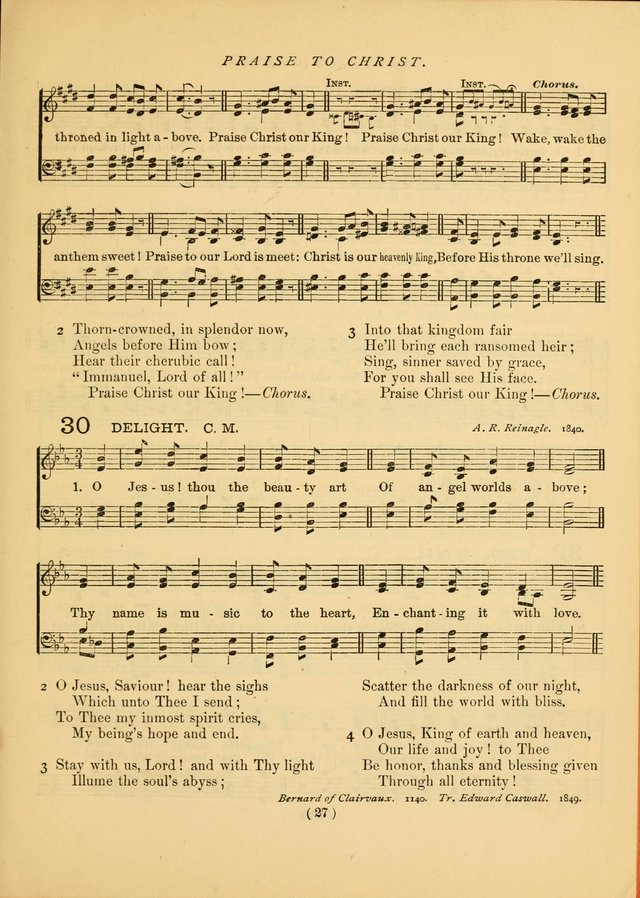 Songs of Praise and Prayer : for the Sunday School and Social Meeting page 22