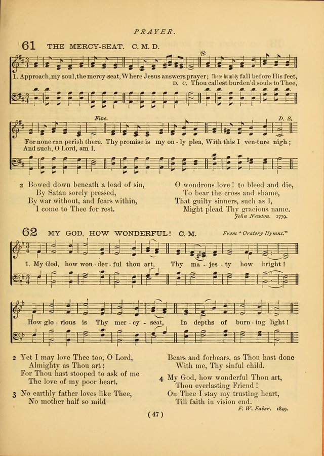 Songs of Praise and Prayer : for the Sunday School and Social Meeting page 42
