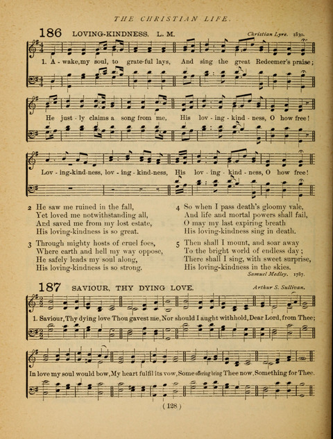 Songs of Praise and Prayer: for the Sunday-school and social meeting page 128