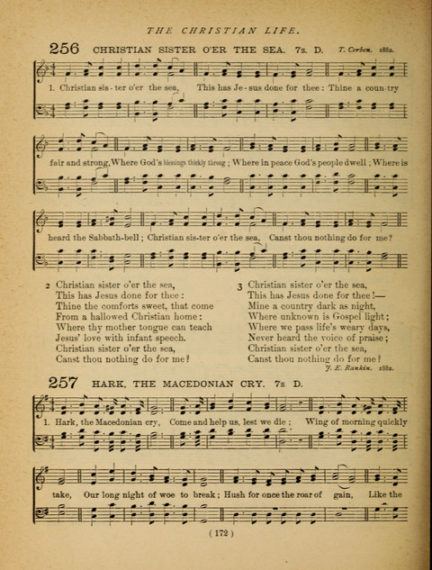 Songs of Praise and Prayer: for the Sunday-school and social meeting page 174