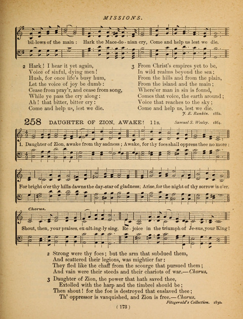 Songs of Praise and Prayer: for the Sunday-school and social meeting page 175