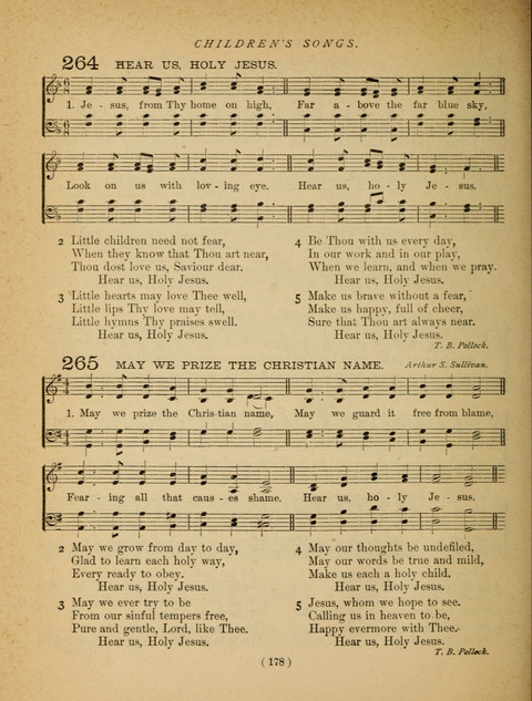 Songs of Praise and Prayer: for the Sunday-school and social meeting page 180