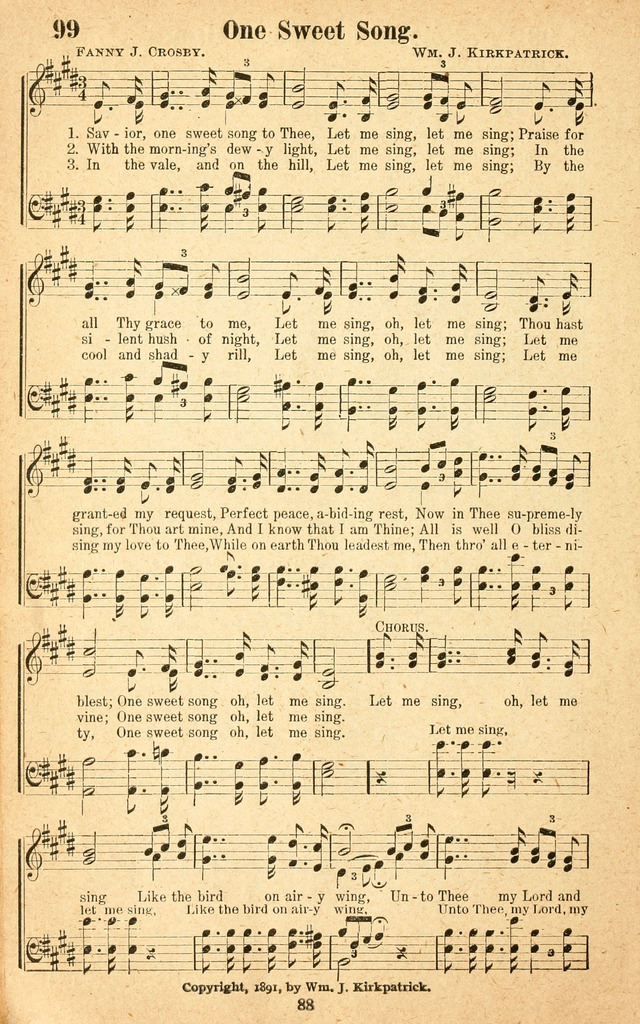 Songs of Praise and Salvation page 89